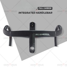 Internal Cable Routing Full Carbon Road Bicycle Integrated Handlebars 28.6mm