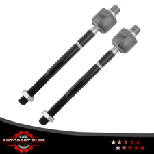 2x Front Steering Inner Tie Rod End Suspension For 1999 2000 01 02 Jaguar S-Type