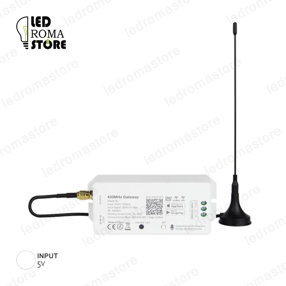 Gateway Bridge Lora USB 5V per Alexa Google Home Professionale