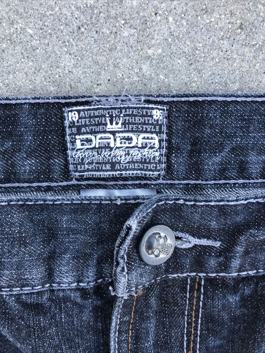 Vintage DADA Supreme Jeans Men 38x29 Baggy Pants Y2K Vintage DADA Supreme Jeans Men 38x29 Baggy Pants Y2K