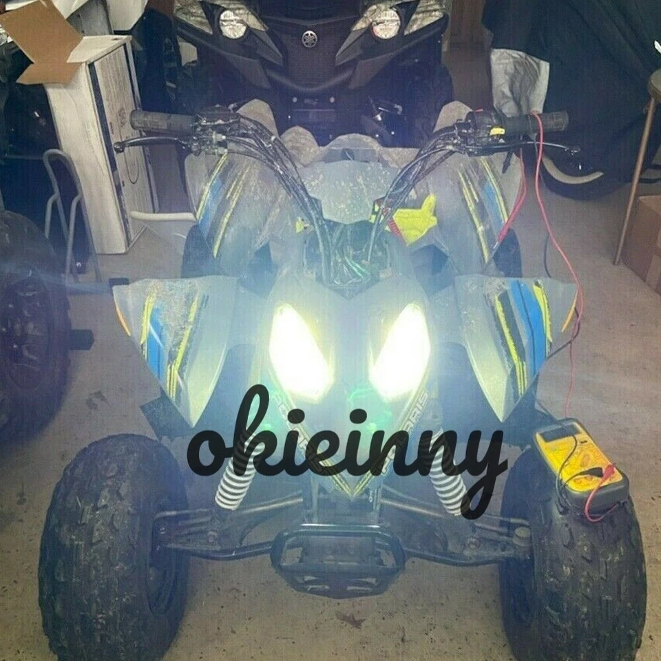 🌟Juego de faros LED Ultra 3 para Honda FourTrax Foreman TRX450 2002-2004 ⬆️Visibi Foto 4 de 4