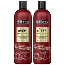 2-New TRESemmé Keratin Smooth Smoothing Shampoo for Frizzy Hair Formulated With