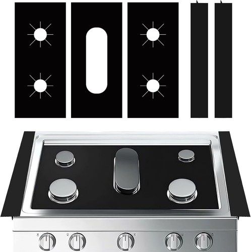 Stove Cover Gas Stove Top Burner Covers (5pack) Protectors for Samsung Gas Range
