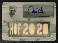 2024 Topps Triple Threads Larry Walker White Whale Printing Plate Auto/Relic 1/1