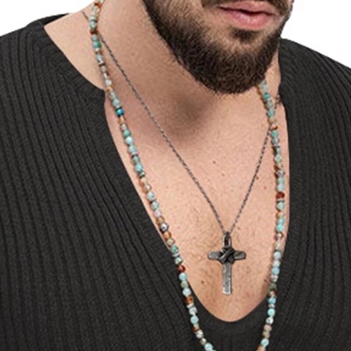 Men Long Sleeve V Neck Top Ribbed Knit T-Shirt Casual Slim Muscle Tee Blouse UK - Picture 24 of 42