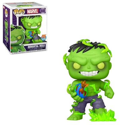 IMMORTAL HULK 6'' PX PREVIEWS EXCLUSIVE FUNKO POP MARVEL COMICS #840 PRE ORDER