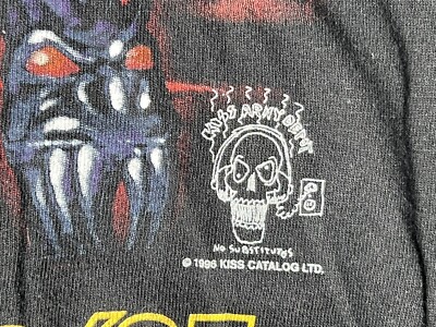 Kiss 1996 Alive Worldwide Tour Destroys UK Tour Vintage Rare