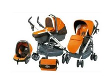 Trio Pliko Switch Modular Peg Perego + seggiolino da tavolo