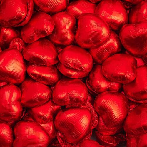 Milk Chocolate Foil Wrapped Hearts (x82 Hearts) - Picture 8 of 46