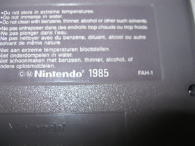 rad gravity  authentique version originale nintendo nes eec fah