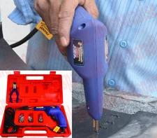 ELECTRIC HOT Plastic Stapler Staple Gun Plastic Repair Tool PRO
