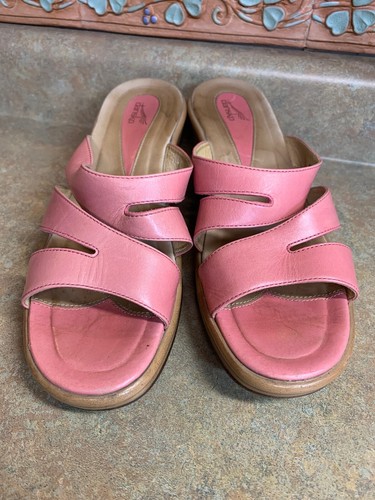 dansko pink sandals