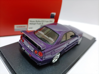 ミニカー HPI Nissan Skyline GT-R V-spec (R34) hpi 1：43 Nissan GT-R R34 V-Spec Purple | eBay
