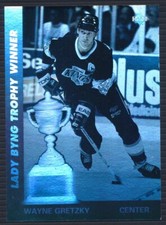1991-92 Upper Deck Hockey Award Hologram #AW6 Wayne Gretzky Lady Byng Trophy