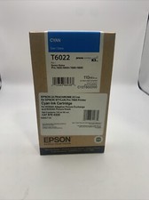 Epson T6022 Cyan OEM 110ml Ink Cartridge Stylus Pro 9880 EXP 01/2016