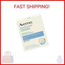 Aveeno Soothing Bath Soak for Eczema, Natural Colloidal Oatmeal, 8 ct.