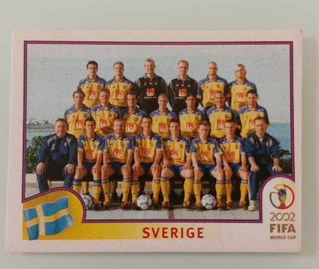 2002 Panini FIFA World Cup Korea Japan Sverige Zlatan Ibrahimovic