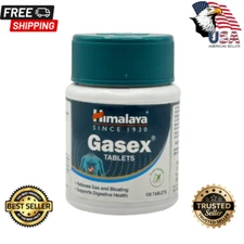 Gasex Himalaya USA 3 BOX 300 Tablets Herbals Stomach Care Free Shipping USA