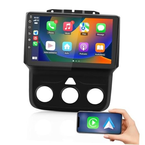 Car Radio Upgrade for Dodge Ram 1500 2500 3500 2013 2GB+32GB without Camera - Picture 1 of 7