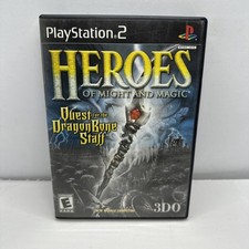 Heroes Of Might And Magic Sony PlayStation 2 PS2 Tested No Manual