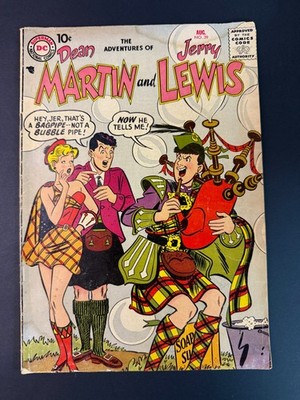 Adventures of Dean Martin and Jerry Lewis #39 DC Comics 1957 GD