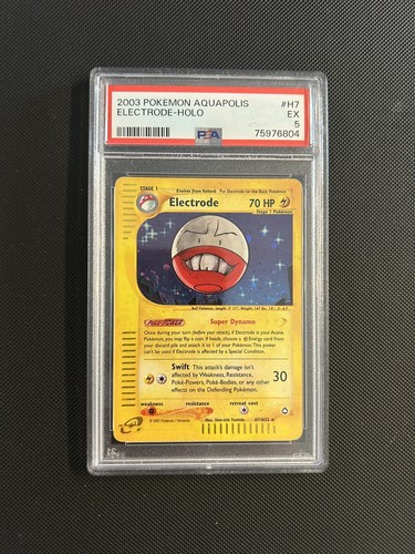 Electrode graded PSA 5 for sale on eBay