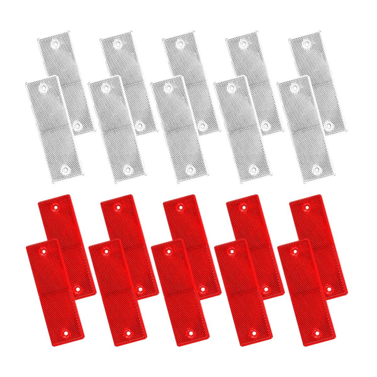 Réflecteurs pour camions catadioptres rectangulaires pour éviter les chocs