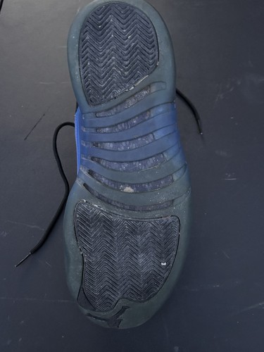 Jordan 12 Retro Black Game Royal *RIGHT SHOE ONLY* Mens 9.5 Amputee Display - Picture 6 of 6