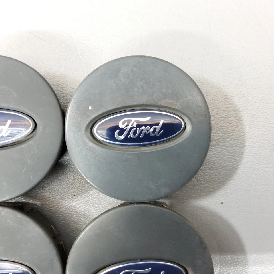 01-07 Ford Escape Charcoal Gray Wheel Center Caps YL84-1A096-FA SET OF 4 - Image 3 of 4