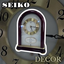 SEIKO Vintage DECOR AZ717B Wecker Deko Modell M&Uuml;LL gepr&uuml;ft