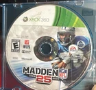 Madden 25 Xbox 360 Tested / Working DISC ONLY Free Ship!