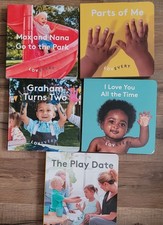Lot of 5 Lovevery Board Books Bea Gets A Checkup, More Opposites, Max/Nana