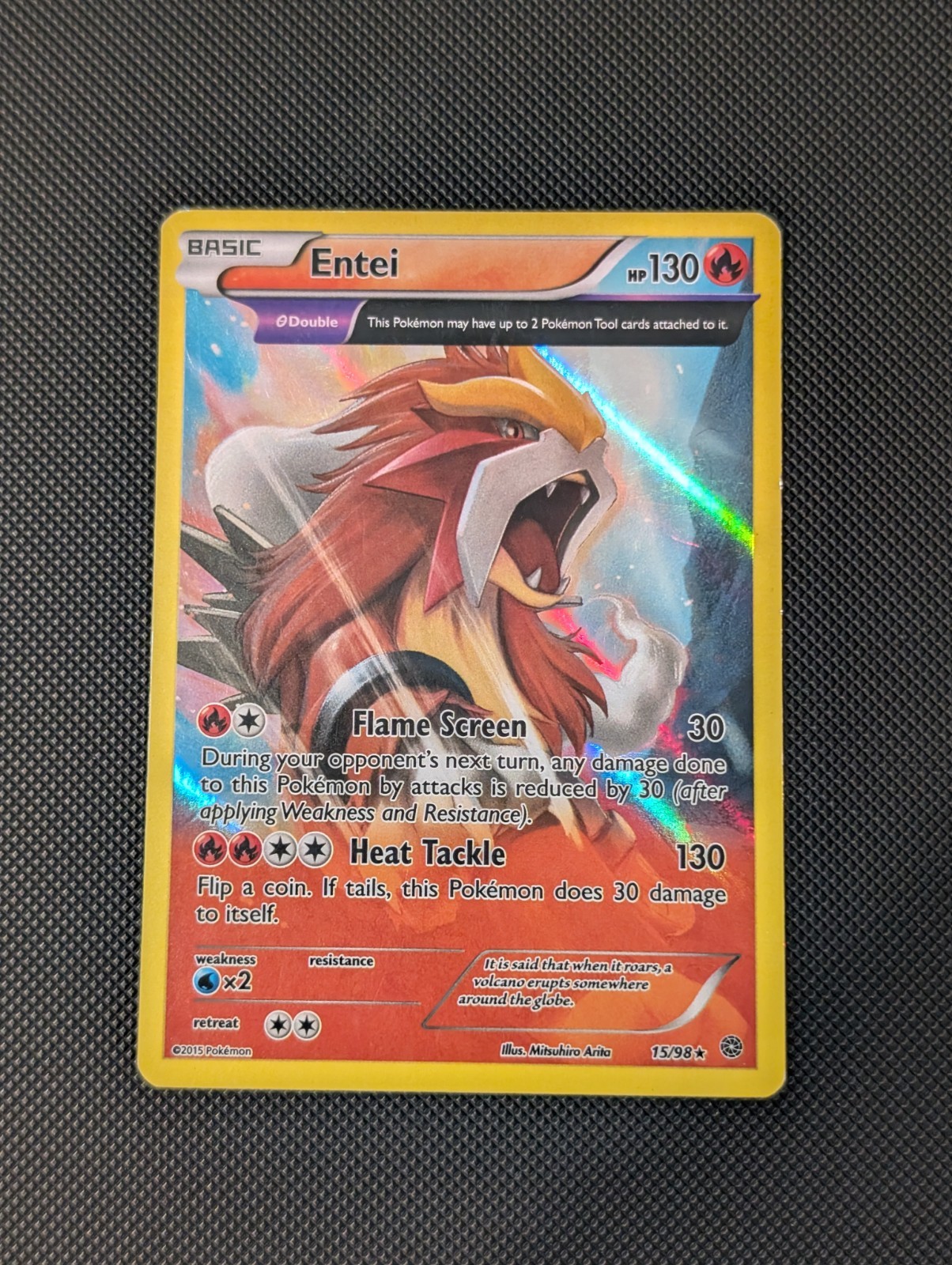 Entei 15/98 XY - Ancient Origins Reverse Holo