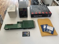 Amiga Video Toaster 1.0 (for Amiga 2000/3000/4000) w/ Manual, Software, Button