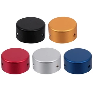 5 Sets Guitar Effect Pedal Pedal Footswitch Topper Metal Button