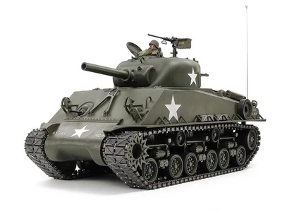 TAMIYA 1/14 56048 RC TANK M4 SHERMAN 105MM HOWITZER 2025 - image 1 of 4