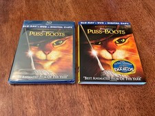 Puss in Boots Blu-ray, DVD, Digital 2011 - New, Sealed