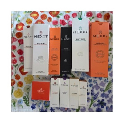 Nexxt bundle of 11 skincare $200+ value