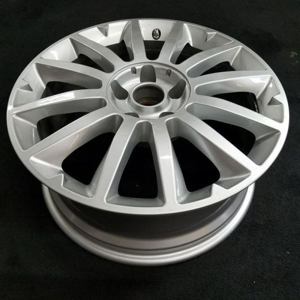 Rear Maserati Ghibli Alfieri Silver OEM Wheel 18” 13-2015 Factory Rim 670019917