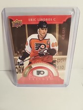 Eric Lindros 2022 UD Trilogy Generations Past /699  #TG-14A Philadelphia Flyers