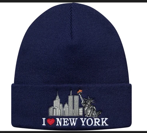 Supreme I Love New York Beanie Navy