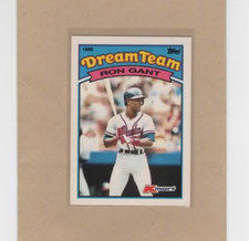 1989 Topps Kmart - Ron Gant #2 Dream Team Atlanta Braves