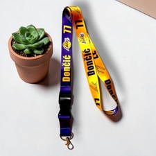 Luka Doncic #77 Los Angeles Lakers Schlüsselband l Fanartikel-NBA-Gescheinkidee