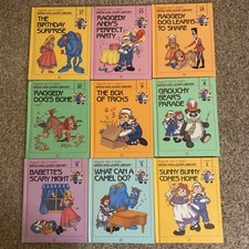 Vintage Set Raggedy Ann  Andy  s Grow-And-Learn Library 1,5,6,8,9,10,14,15,17