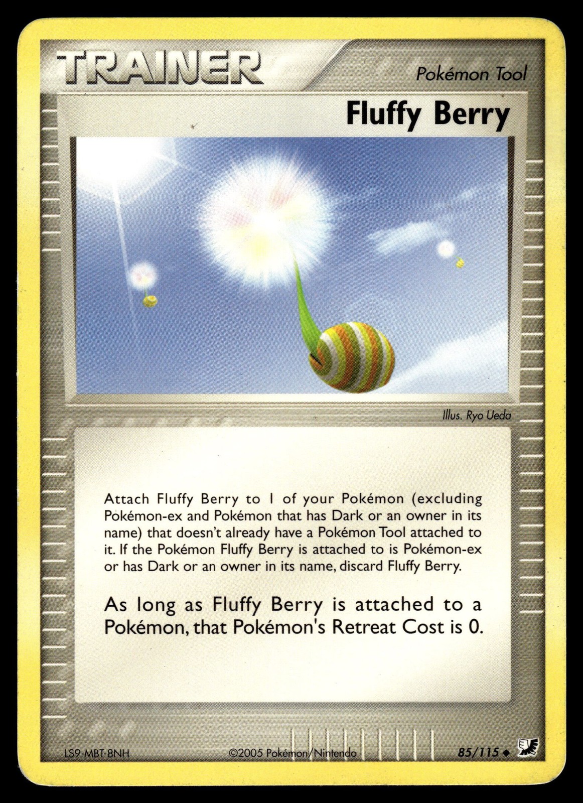 FLUFFY BERRY - 85/115 Uncommon Unseen Forces Pokemon LP