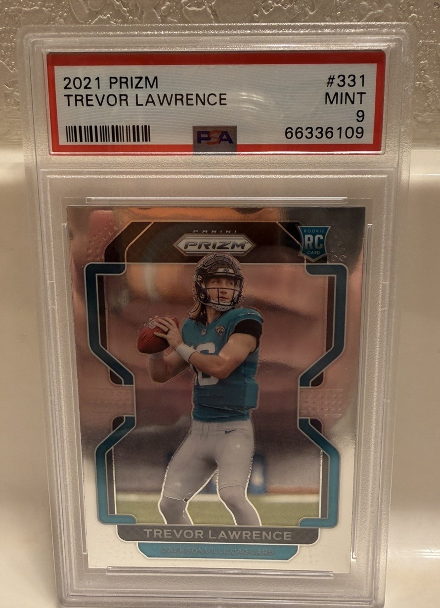 2021 Panini Prizm Trevor Lawrence RC PSA 9 #331