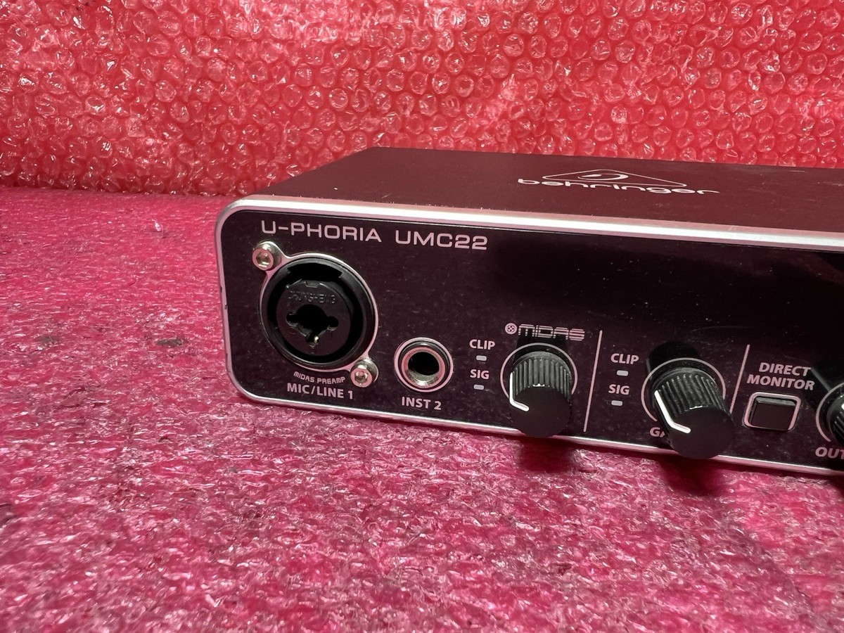 Behringer U-PHORIA UMC22 | eBay