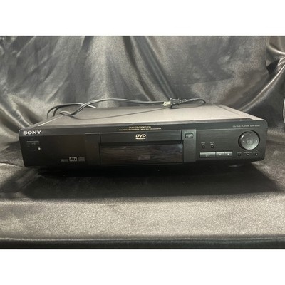 Sony DVP-S330 CD DVD Player Black Digital  S-Video Home Theater Video CD WORKS