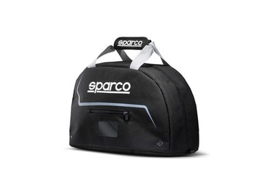 Sparco Helmet Bag Black with Adjustable Straps and Padded Interior