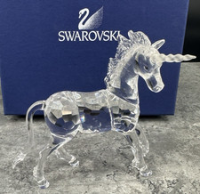 Swarovski Crystal Unicorn (Standing) 630119 (Boxed) - Ref 5758-1-A